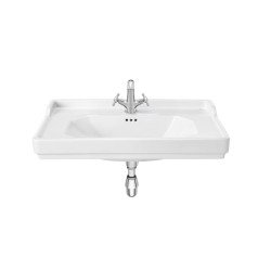 Lavabo mural con un orificio