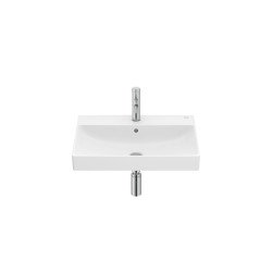 Lavabo de Fineceramic® mural - Blanco mate