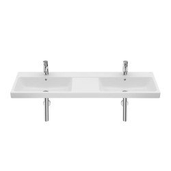 Lavabo mural doble