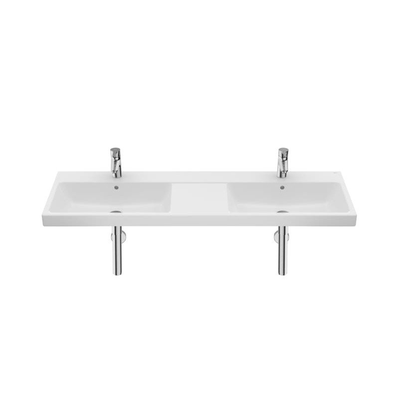 Lavabo mural doble
