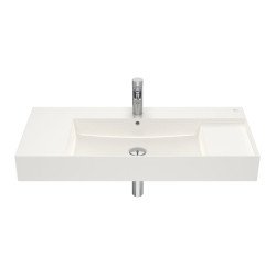Lavabo de Fineceramic® mural - Beige